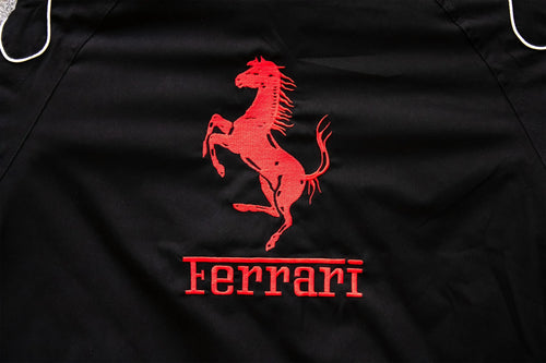 Black Ferrari Racing Jacket – F1 Style