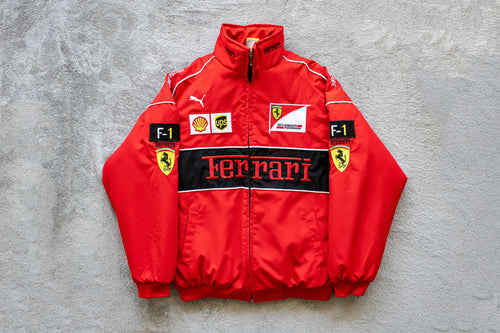Red Ferrari Racing Jacket – F1 Style