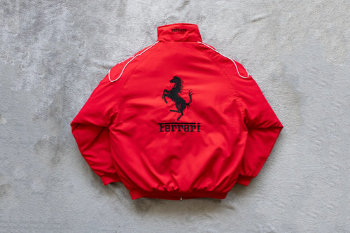 Red Ferrari Racing Jacket – F1 Style